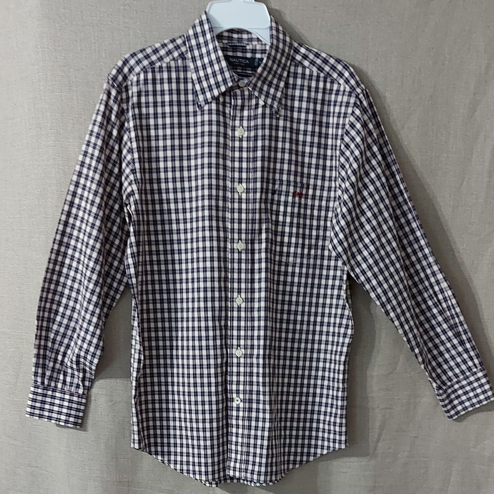NAUTICA a bit trimer shirts size medium Long sleeves - Picture 3 of 7